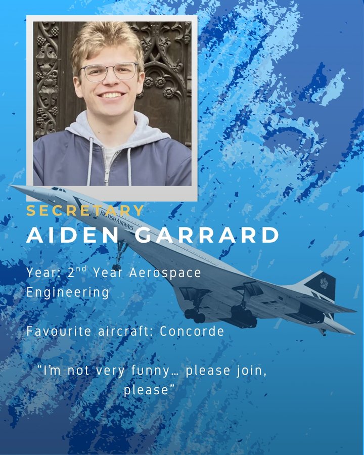 Aiden Garrard, Secretary