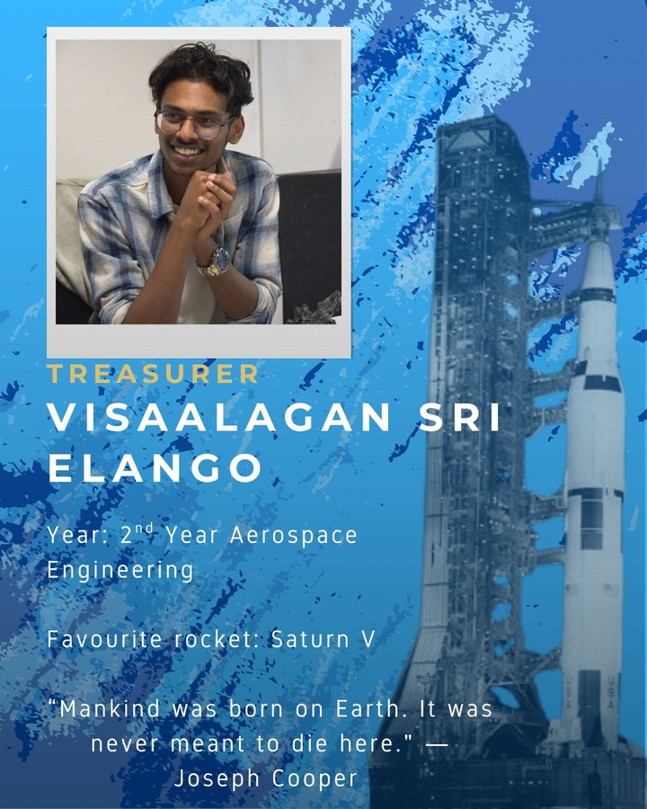 Visaalagan Sri Elango, Treasurer