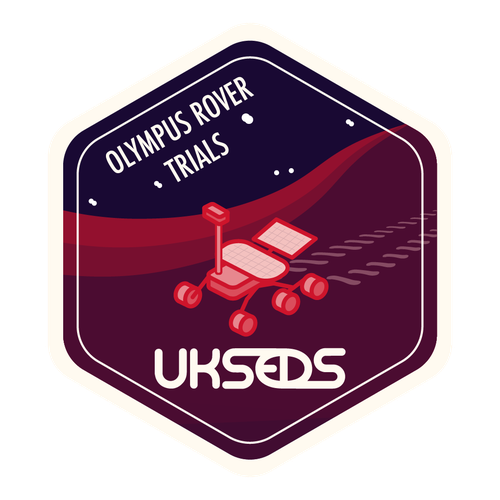 UKSEDS Olympus Rover Trials patch